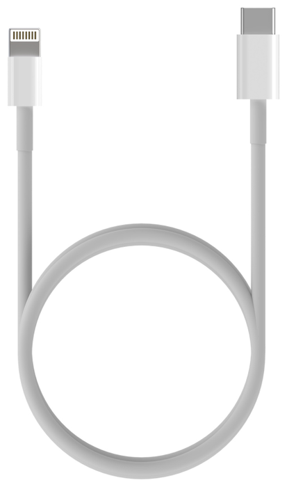 Aisens Cable USB 2.0 USB-C a Lightning PD 2A, 0.5m, Blanco
