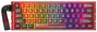 Redragon Venom K753-RGB-M Teclado Gaming Mecánico 61 Teclas RGB USB-C Cableado Layout Español Negro Rojo