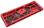 Redragon Venom K753-RGB-M Teclado Gaming Mecánico 61 Teclas RGB USB-C Cableado Layout Español Negro Rojo