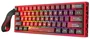 Redragon Venom K753-RGB-M Teclado Gaming Mecánico 61 Teclas RGB USB-C Cableado Layout Español Negro Rojo