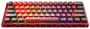 Redragon Venom K753-RGB-M Teclado Gaming Mecánico 61 Teclas RGB USB-C Cableado Layout Español Negro Rojo