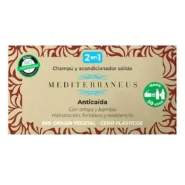 Mediterraneus Champu-Acondicionador Solido Anticaida 55 Gr