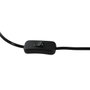 DKD Home Decor Lámpara Sobremesa Loft Dorado Negro