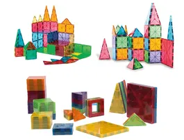 Amaya Juego de Construcción Magnético 32 Piezas Didáctico para Crear Formas 2D y 3D, Desarrolla Creatividad y Visión Espacial, Recomendado +3 Años