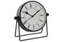 DKD Home Decor Reloj de Sobremesa de Aluminio Silencioso