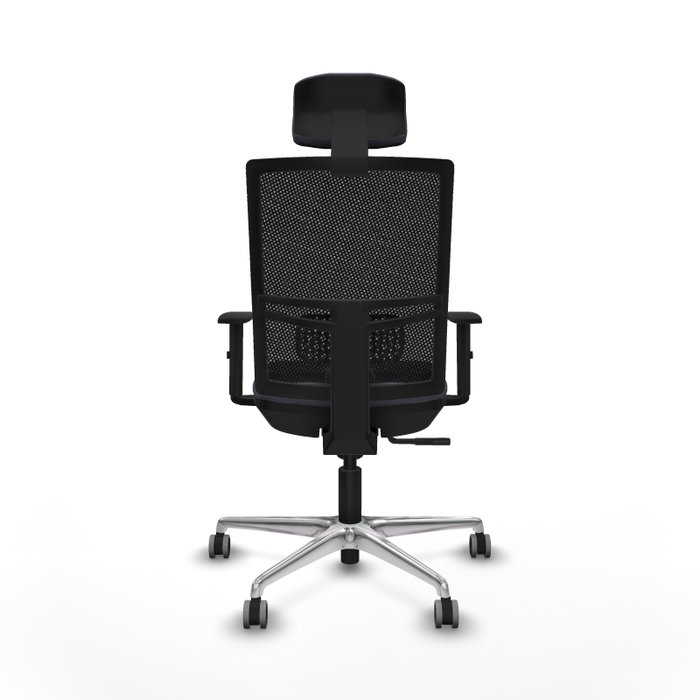 PIQUERAS Y CRESPO Silla de oficina Yunquera con mecanismo Sincro, Gris oscuro y Negro PIQUERAS Y CRESPO Silla de oficina Yunquera con mecanismo Sincro, Gris oscuro y Negro
