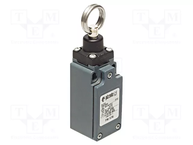 PIZZATO ELETTRICA Interruptor de fin de carrera FM 576 con anillo, NO + NC PIZZATO ELETTRICA Interruptor de fin de carrera FM 576 con anillo, NO + NC