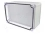 FIBOX SOLID Carcasa Universal Gris