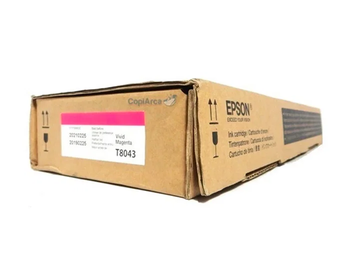 Epson Cartucho de Tinta UltraChrome HDX/HD Magenta Vivo 700ml T804300 Epson Cartucho de Tinta UltraChrome HDX/HD Magenta Vivo 700ml T804300