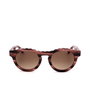 Carolina Herrera Gafas de Sol SHN607M 06YS para Mujer - Forma Phantos, Rosa Brillante, Cristales Marrón Degradado, Patilla 140 mm