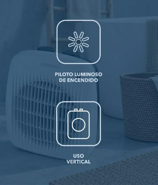 DAEWOO DW9516 Calefactor Termoventilador 2000W