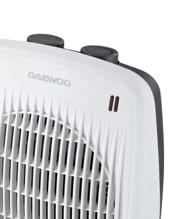 DAEWOO Calefactor de aire 1800-2000W con sistema antivuelco