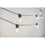 New Garden Guirnalda Allegra 8m con 10 Bombillas LED E27 Negra
