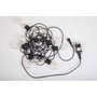 New Garden Guirnalda Allegra 8m con 10 Bombillas LED E27 Negra