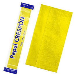 Papel Crepe (Pinocho) Dohe 30G 0,5X2,5 M Amarillo