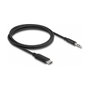 DeLOCK Cable de audio estéreo USB Type-C a jack de 3,5 mm 1 m negro