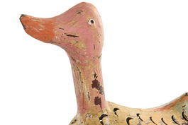 DKD Home Decor Decoracion Crema Rosa Metal 18 x 32 x 21 cm (2 Unidades)