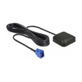 DeLOCK Navilock NL-69AT Antena GPS GNSS GALILEO con conector FAKRA C y cable de 3 m