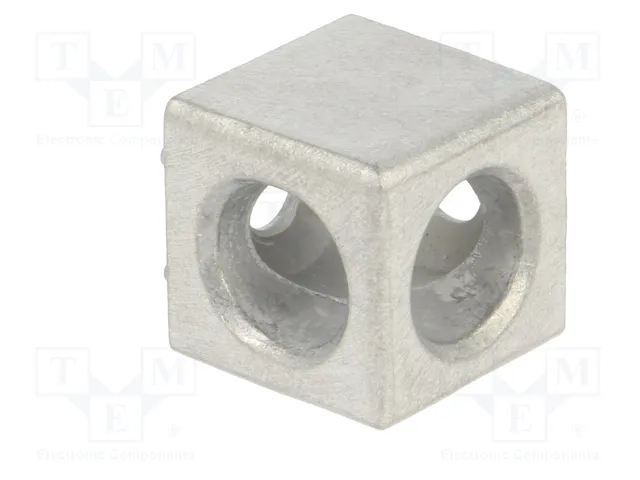 FATH Conector de montaje hexagonal de aluminio para perfiles