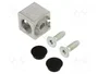 FATH Conector de montaje hexagonal de aluminio para perfiles