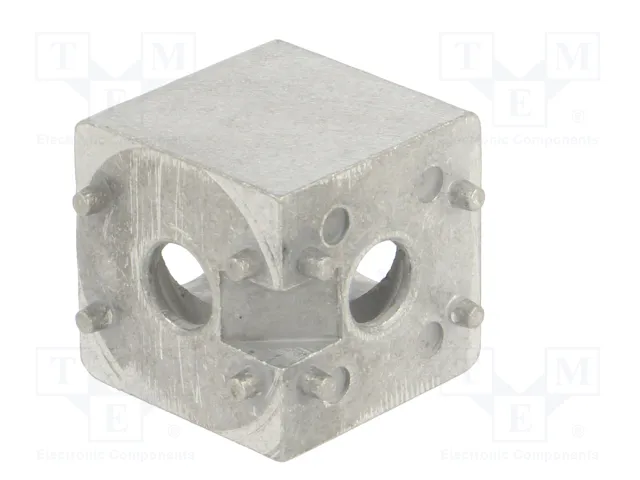 FATH Conector de montaje hexagonal de aluminio para perfiles