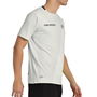 Camiseta de Manga Corta Hombre Bullpadel Chingotto 25I 026 Gris claro Pádel