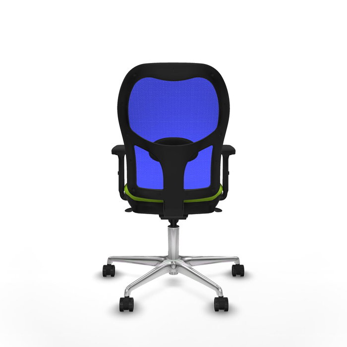 PIQUERAS Y CRESPO Silla de oficina Jorquera con mecanismo Sincro, pistacho y azul PIQUERAS Y CRESPO Silla de oficina Jorquera con mecanismo Sincro, pistacho y azul