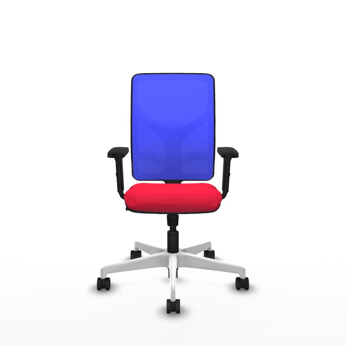 PIQUERAS Y CRESPO Silla de oficina Motilla con mecanismo Sincro, Rojo y Azul PIQUERAS Y CRESPO Silla de oficina Motilla con mecanismo Sincro, Rojo y Azul