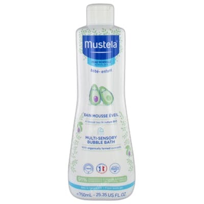 Mustela Multi-Sensory Espuma de ducha con Aguacate 750 ml Mustela Multi-Sensory Espuma de ducha con Aguacate 750 ml