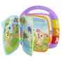 Fisher Price Libro interactivo de perritos infantiles para bebés - Aprende letras, números y palabras - 6 meses y +