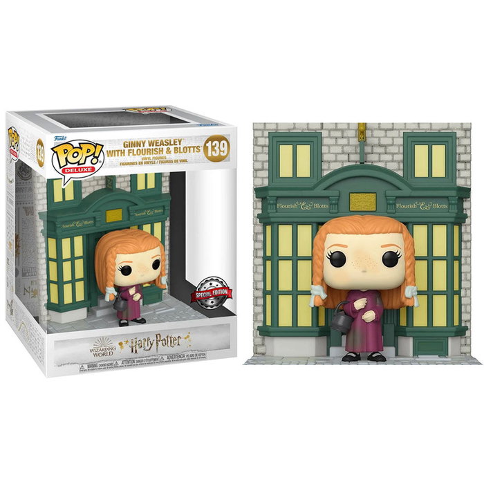 FUNKO Figura POP Harry Potter Diagon Alley Ginny Weasley Flourish & Blotts Exclusive
