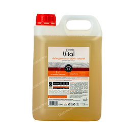 BELTRAN VITAL Detergente Líquido Todo Tipo de Ropa 5L Eficaz Sin Perfume