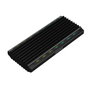 Aisens Caja Externa M.2 RGB Gaming ASM2-RGB012B SATA/NVMe USB 3.2 Gen 2, Negra