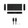 Aisens Caja Externa M.2 RGB Gaming ASM2-RGB012B SATA/NVMe USB 3.2 Gen 2 Negra