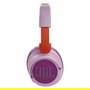 JBL Harman Auriculares JR 460 NC Over-Ear Noise-Cancelling Inalámbrico para Niños Rosa