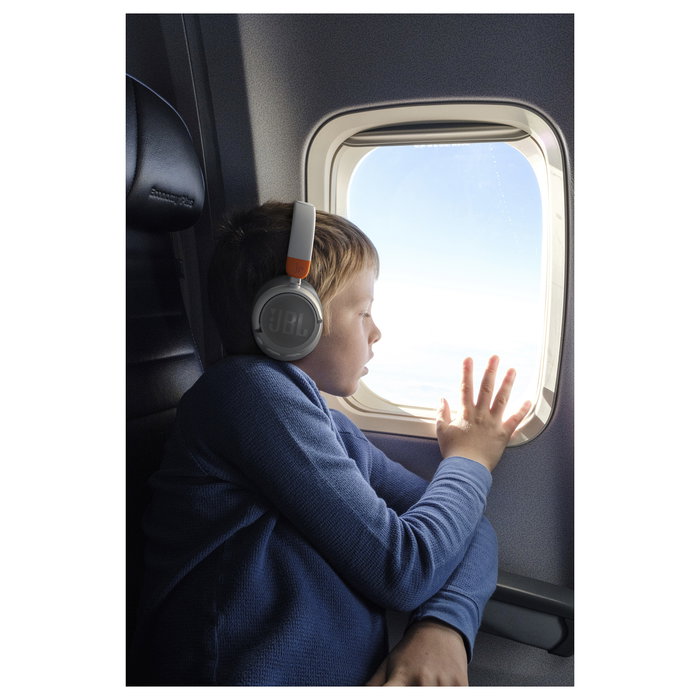 JBL Harman Auriculares JR 460 NC Over-Ear Noise-Cancelling Inalámbrico para Niños Rosa