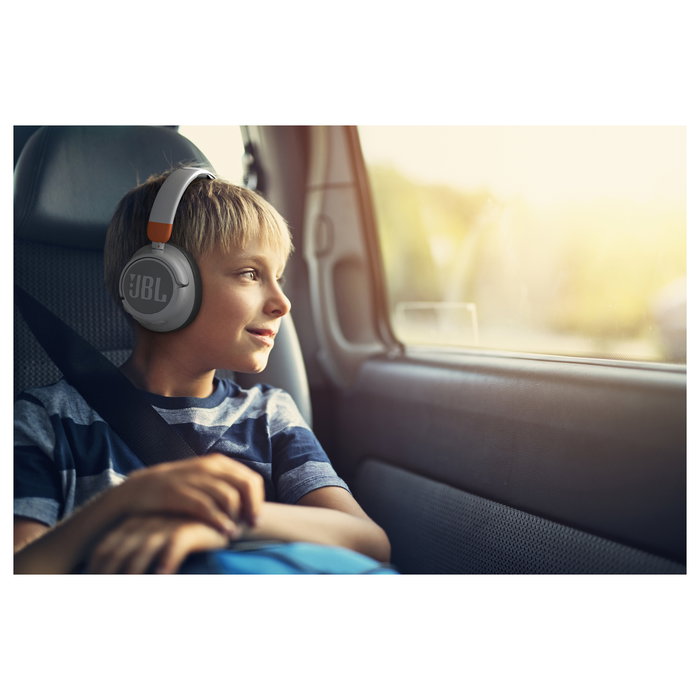 JBL Harman Auriculares JR 460 NC Over-Ear Noise-Cancelling Inalámbrico para Niños Rosa
