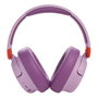 JBL Harman Auriculares JR 460 NC Over-Ear Noise-Cancelling Inalámbrico para Niños Rosa