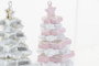 DKD Home Decor Colgantes de Resina Árbol Surtido Blanco y Rosa