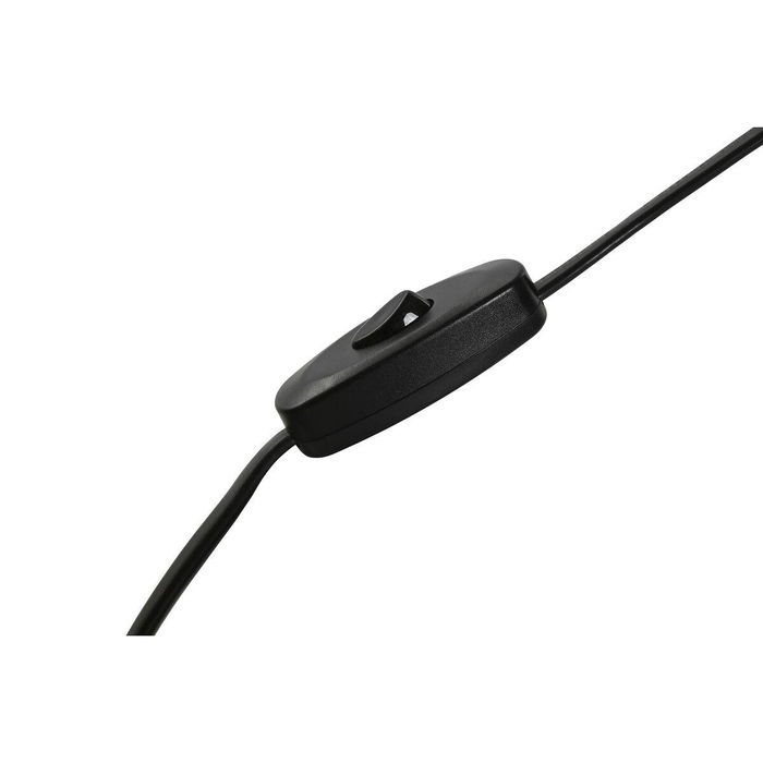 DKD Home Decor Lámpara Sobremesa Moderno Gris Dorado Metal 26 x 47.5 x 26 cm