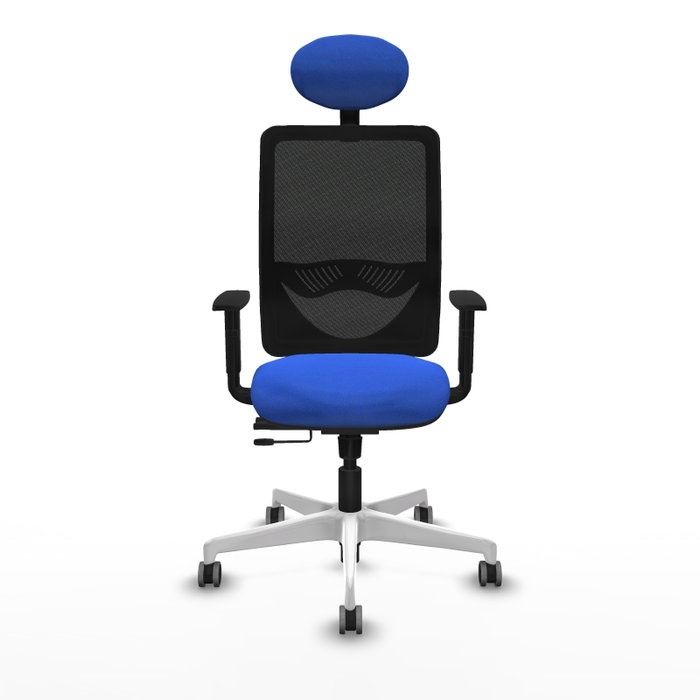 PIQUERAS Y CRESPO Silla de oficina Zulema Azul con Mecanismo Sincro/Traslack PIQUERAS Y CRESPO Silla de oficina Zulema Azul con Mecanismo Sincro/Traslack