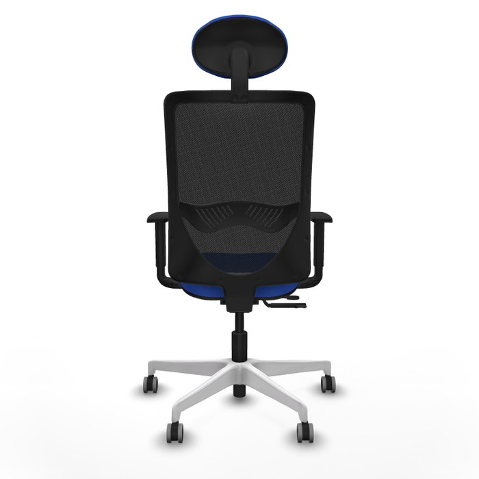 PIQUERAS Y CRESPO Silla de oficina Zulema Azul con Mecanismo Sincro/Traslack PIQUERAS Y CRESPO Silla de oficina Zulema Azul con Mecanismo Sincro/Traslack