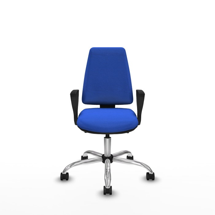 PIQUERAS Y CRESPO Silla de oficina Elche Azul con mecanismo Asincro PIQUERAS Y CRESPO Silla de oficina Elche Azul con mecanismo Asincro