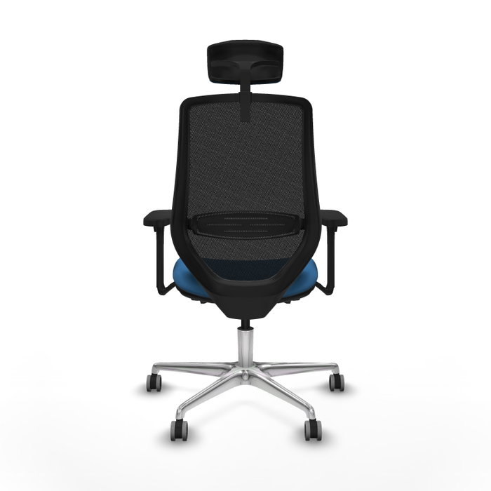 PIQUERAS Y CRESPO Silla de oficina Mardos con mecanismo Sincro/Traslack, Azul claro y Negro PIQUERAS Y CRESPO Silla de oficina Mardos con mecanismo Sincro/Traslack, Azul claro y Negro