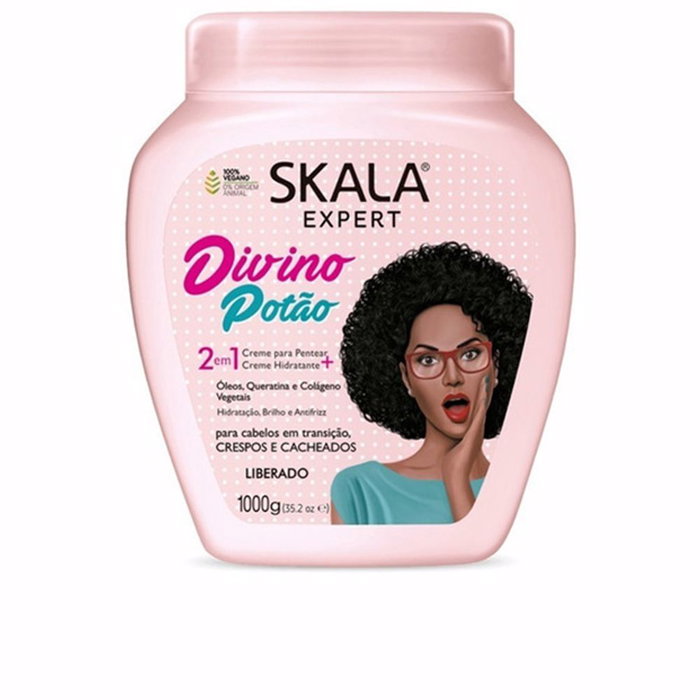 Skala Divino Potão Crema Acondicionadora 1000 ml (Reacondicionado) manas/mujeres Skala Divino Potão Crema Acondicionadora 1000 ml (Reacondicionado) manas/mujeres