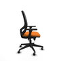 PIQUERAS Y CRESPO Silla de oficina Cilanco Naranja y Negro