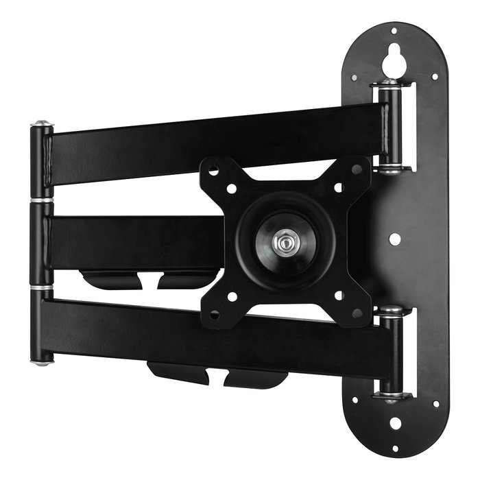 ARCTIC W1C Soporte Brazo de Monitor para Pared, 13 a 49 Pulgadas, Giratorio 360°, Inclinación 15°, Giro 180°, Hasta 18 kg, VESA 75*75/100*100, Negro