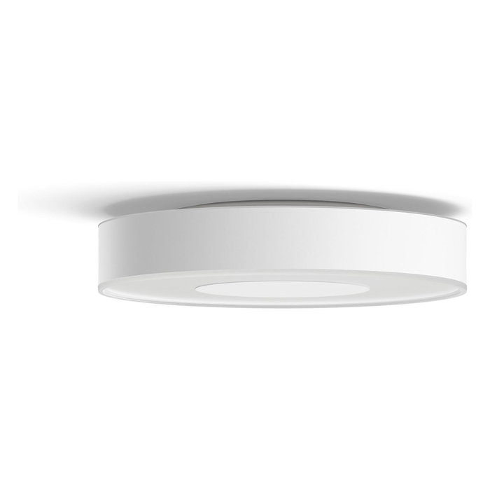 Philips Infuse Luz de Techo Inteligente White & Color Ambiance 2400lm, Bluetooth, LED, Metal, Blanco