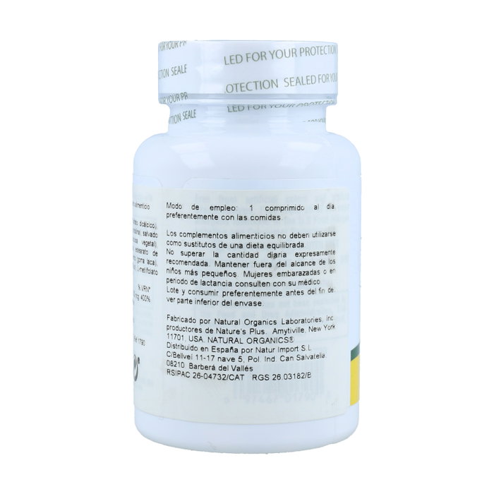 Natures Plus Ácido Fólico 800 mcg, 90 comprimidos Natures Plus Ácido Fólico 800 mcg, 90 comprimidos