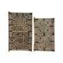 DKD Home Decor Decoración de Pared Teca Ventana Antigua 74x3x122 cm